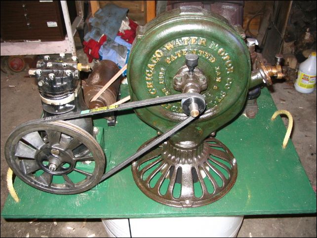 12 inch Chicago water motor